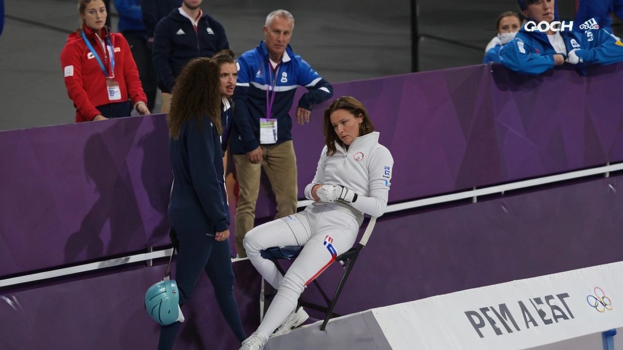 Nathalie Moellhausen Luta Até o Fim Mas é Eliminada na Esgrima Olímpica