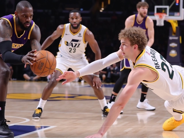 Lakers Superam Jazz com Performance Incrível de Dalton Knecht nos 3-Pontos