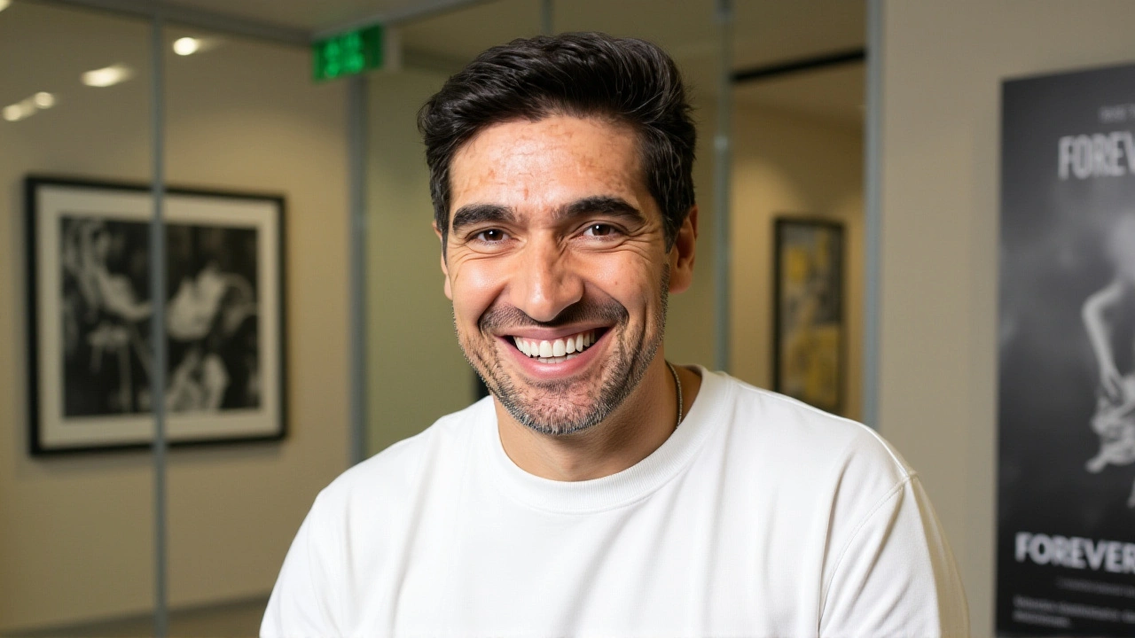 Abel Ferreira chora em lágrimas e tinta azul: Palmeiras vira 3-0 e vai à final da Libertadores