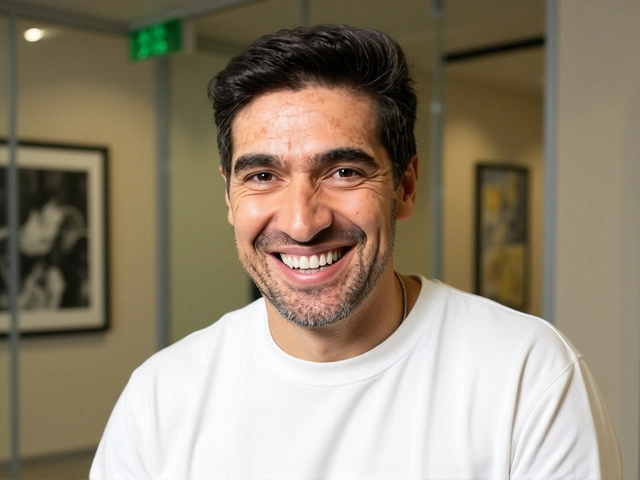 Abel Ferreira chora em lágrimas e tinta azul: Palmeiras vira 3-0 e vai à final da Libertadores